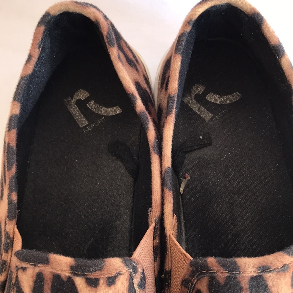 Report Leopard Print Slip-On Sneakers, Size 7m - image 7